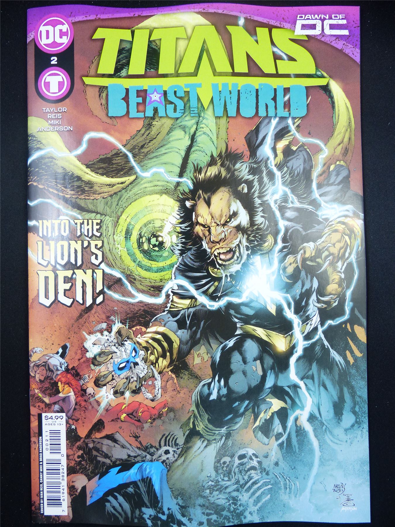 TITANS: Beast World #2 - Feb 2024 DC Comic #1JO