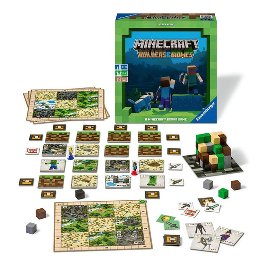 Minecraft - Builders And Biomes - Board Game