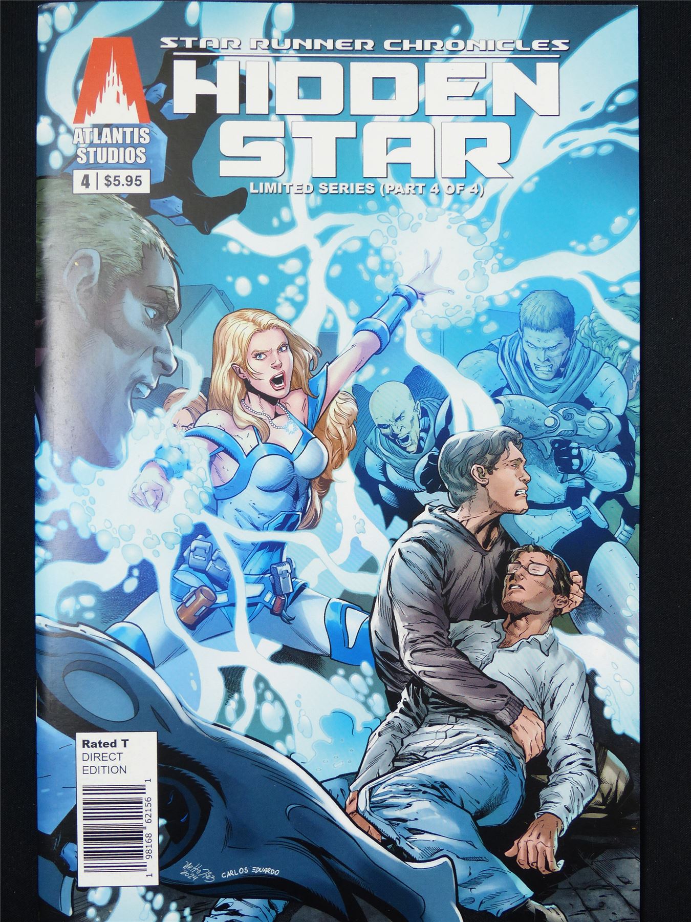 STAR Runner Chornicles: Hidden Star #4 - B&B Sep 2024 Atlantis Studios Comic #12P