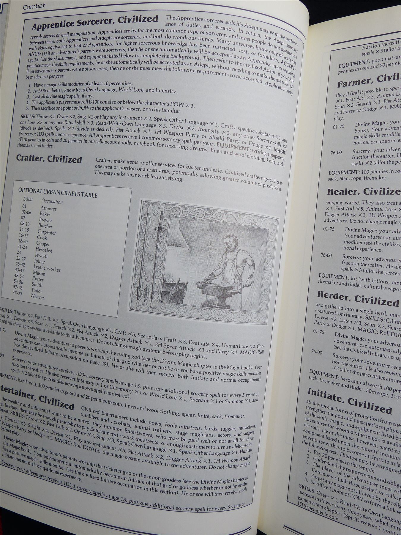 Advanced RuneQuest Third edition - Games Workshop Roleplaying Hardback #2MD