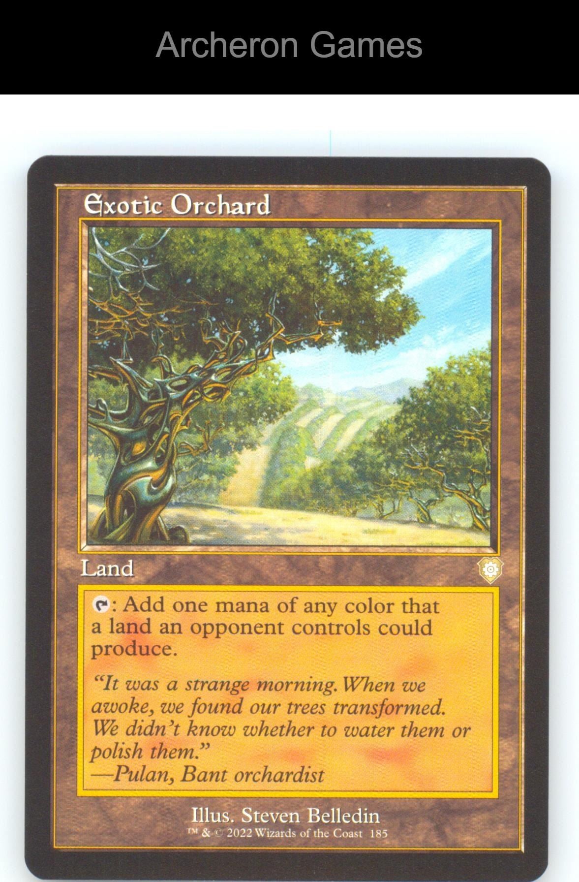 Exotic Orchard (Retro Frame) BRC 185 R MTG Card NM/EX+