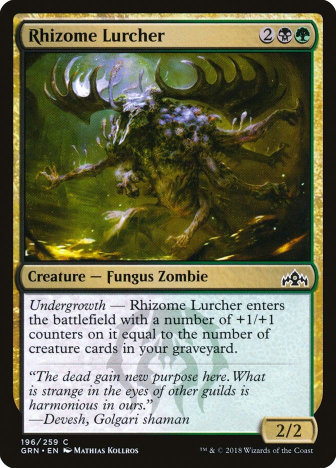 Rhizome Lurcher - Guilds of Ravnica grn