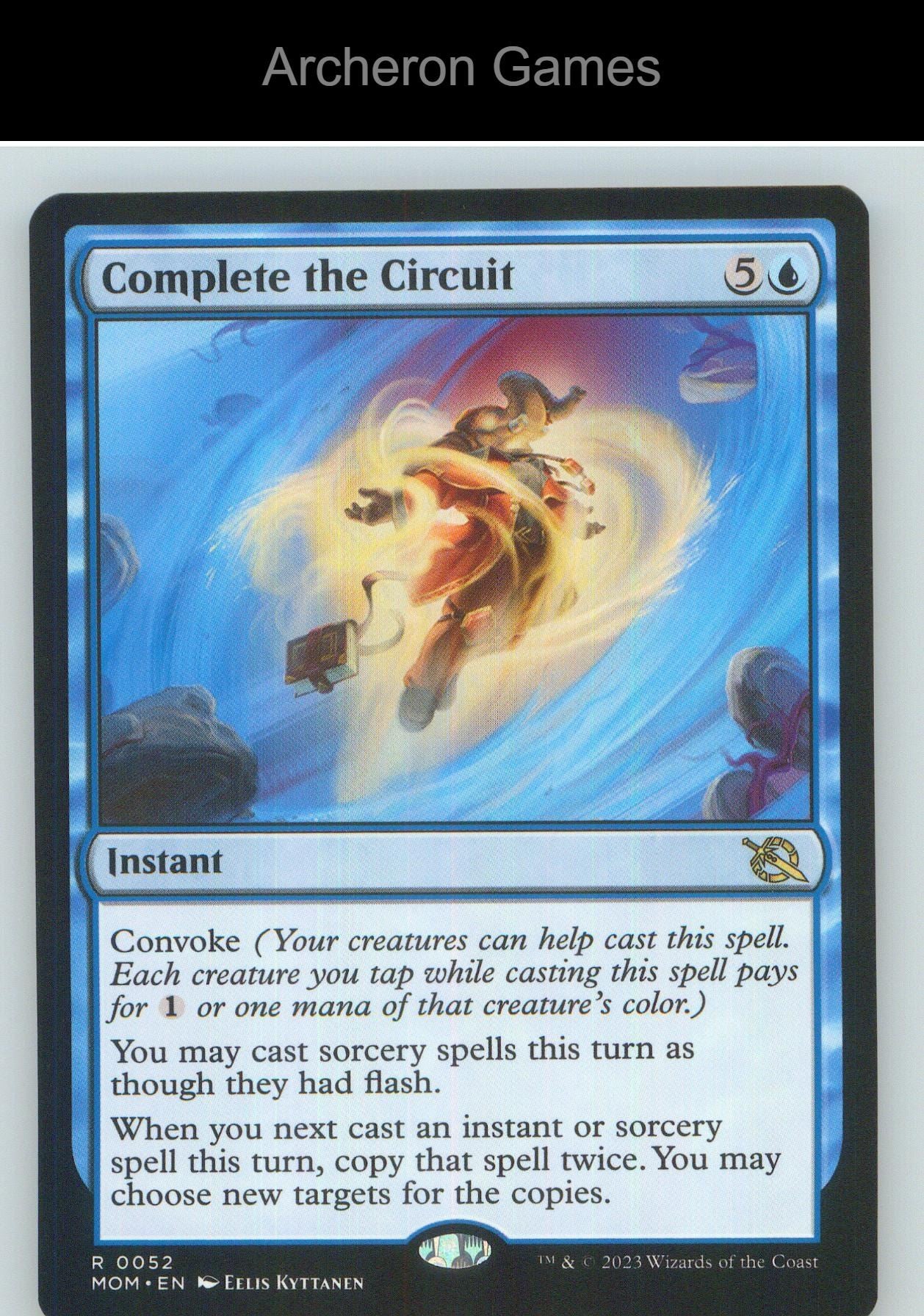 Complete the Circuit MOM 52 R MTG Card NM/EX+