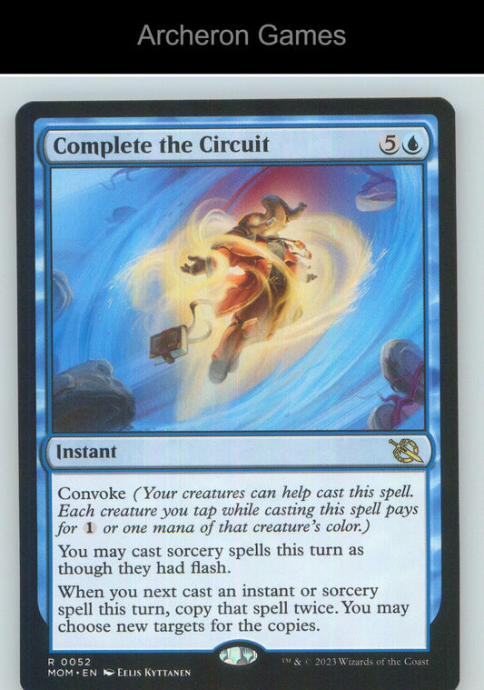 Complete the Circuit MOM 52 R MTG Card NM/EX+