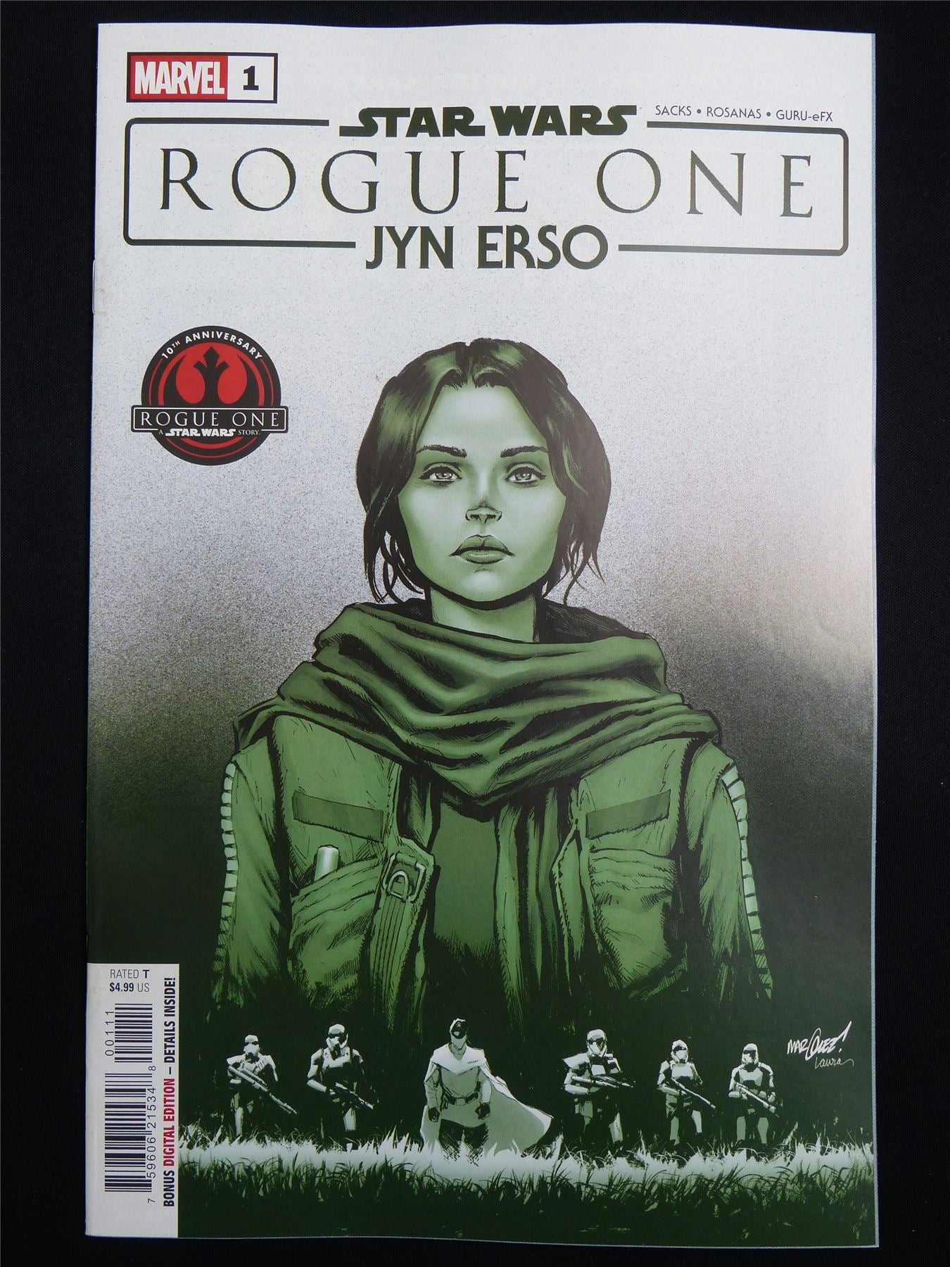 STAR Wars: Rogue One: Jyn Erso #1 Cvr A - Aug 2026 Marvel Comic #109