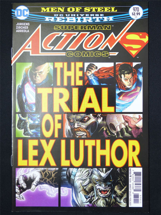 SUPERMAN Action Comics #970 Rebirth - DC Comic #1HN