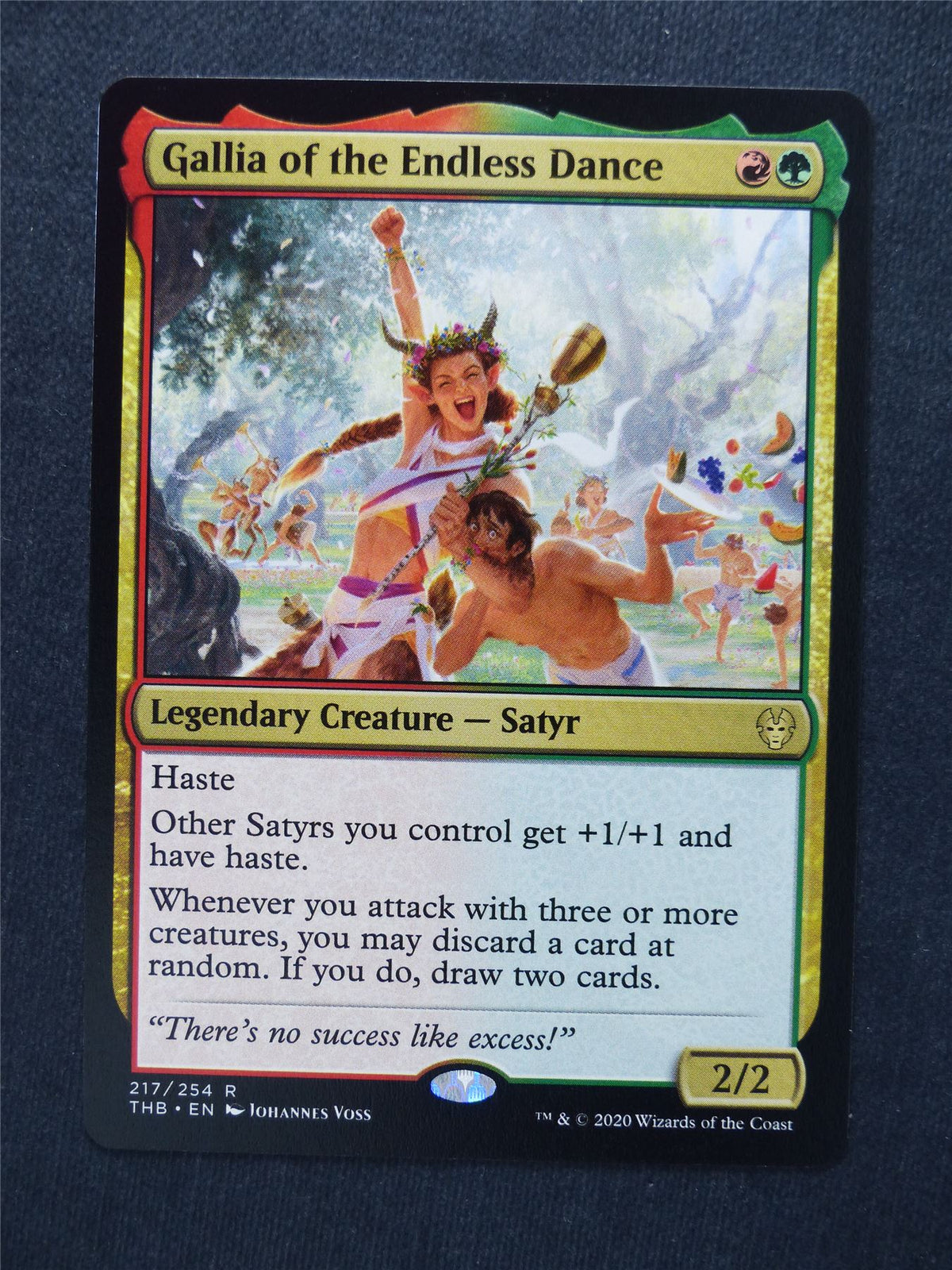 Gallia of the Endless Dance - Mtg Magic Cards #5F