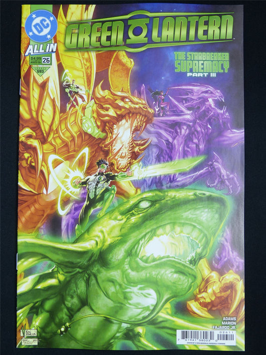 GREEN Lantern #26 - Oct 2025 DC Comic #3O8