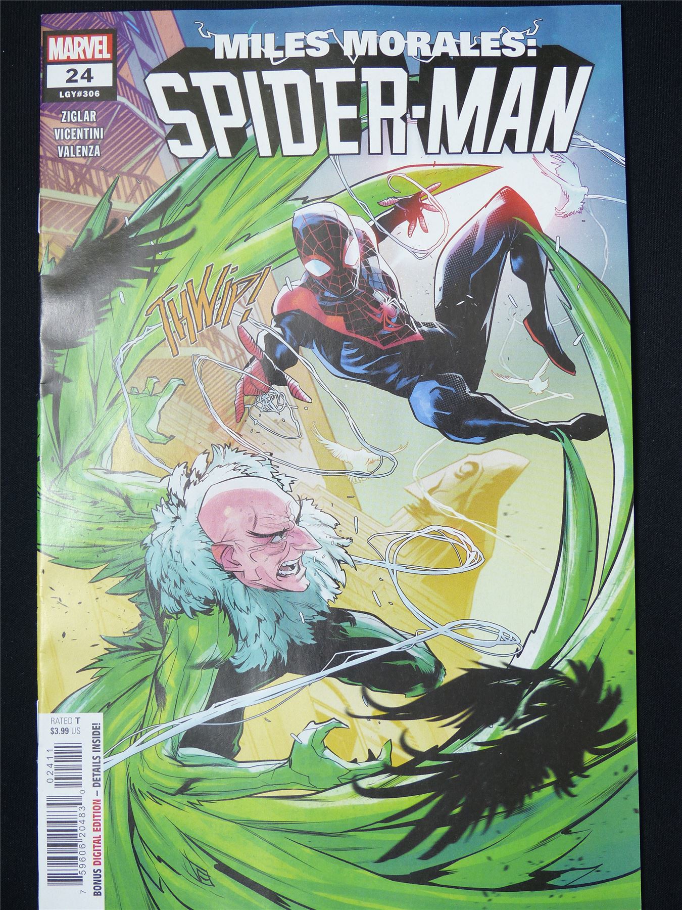 Miles Morales: SPIDER-MAN #24 - B&B Nov 2024 Marvel Comic #14G