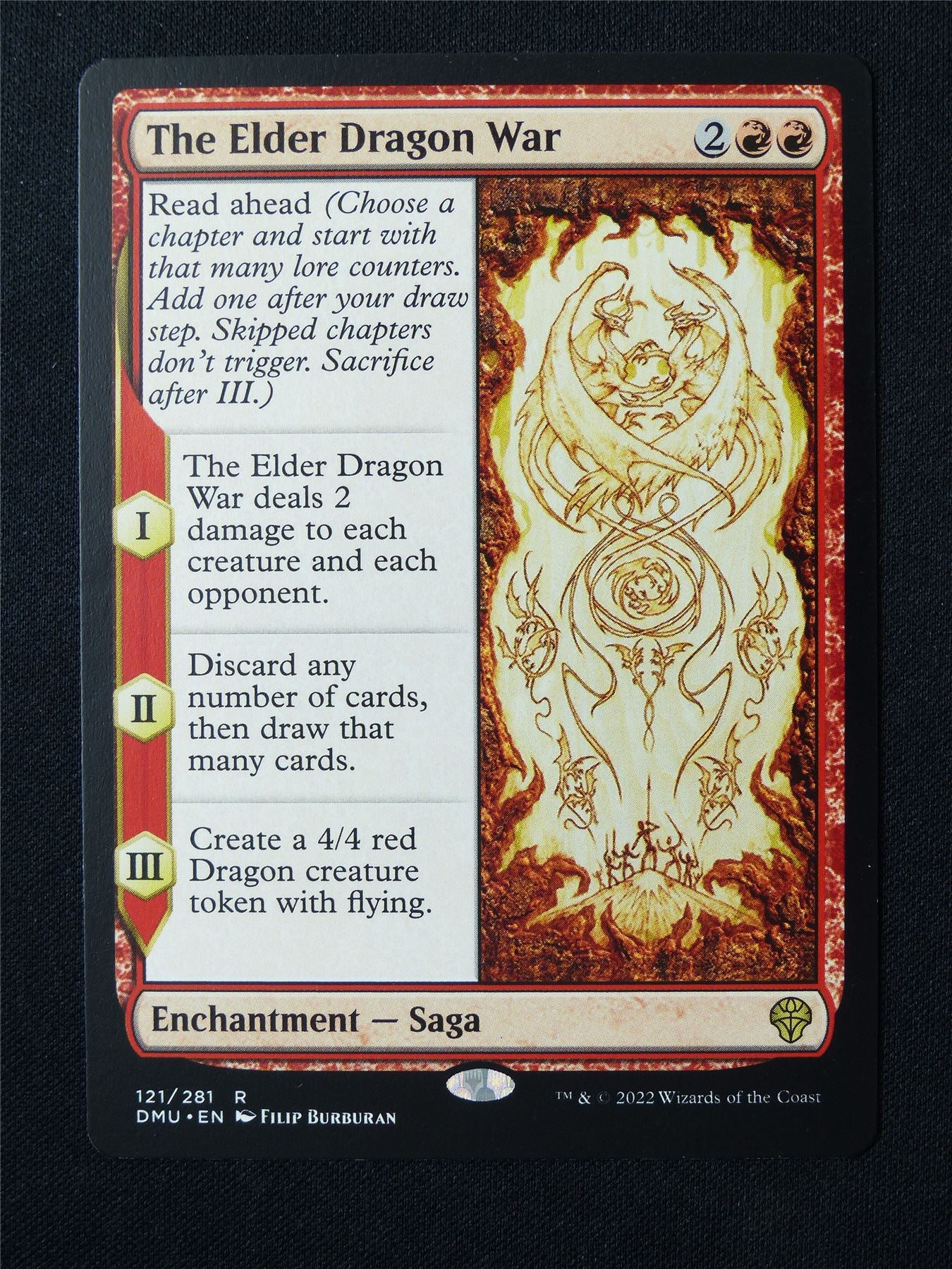 The Elder Dragon War - DMU - Mtg Card #5CX