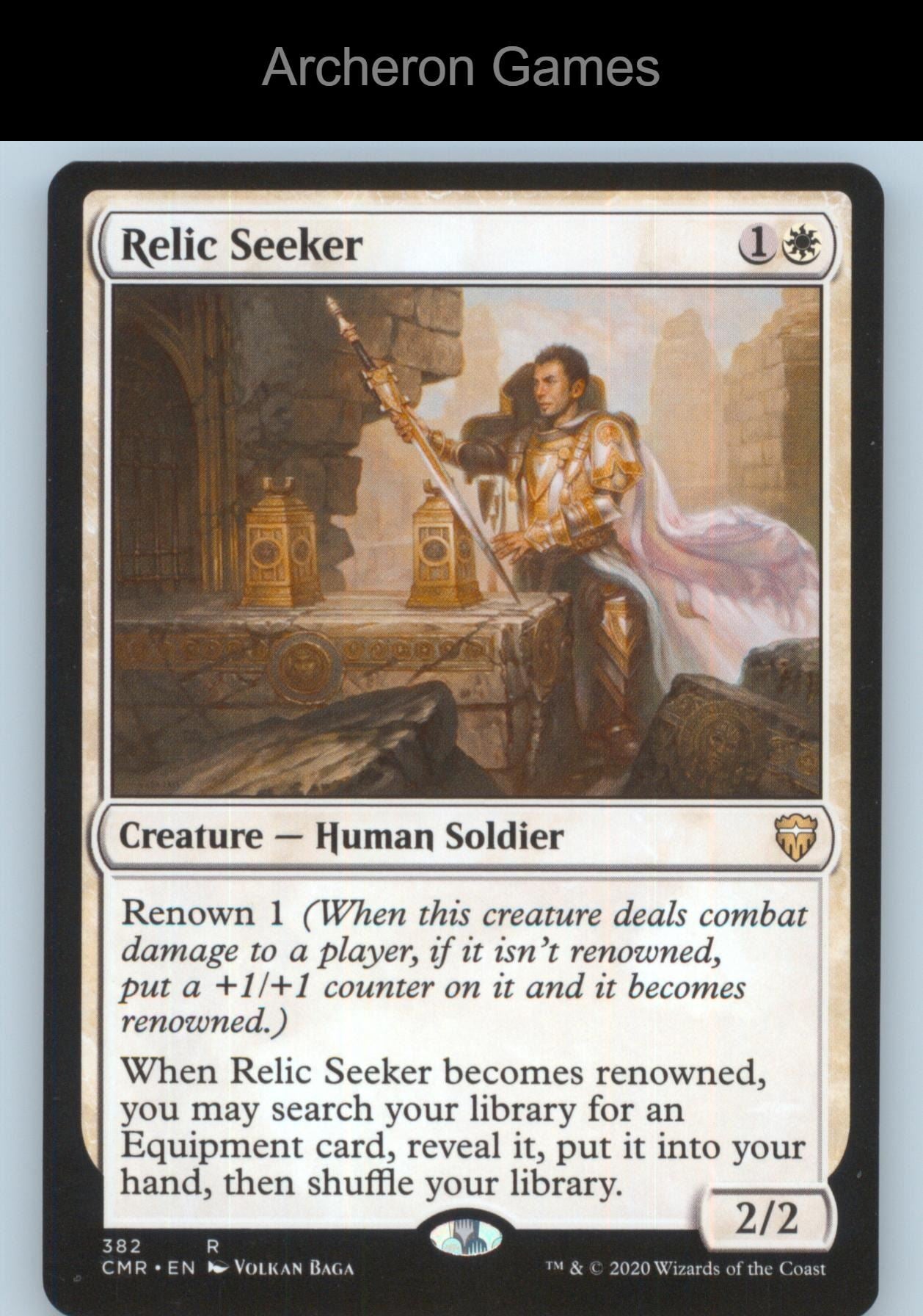 Relic Seeker 382 R MTG Card Commander Legends