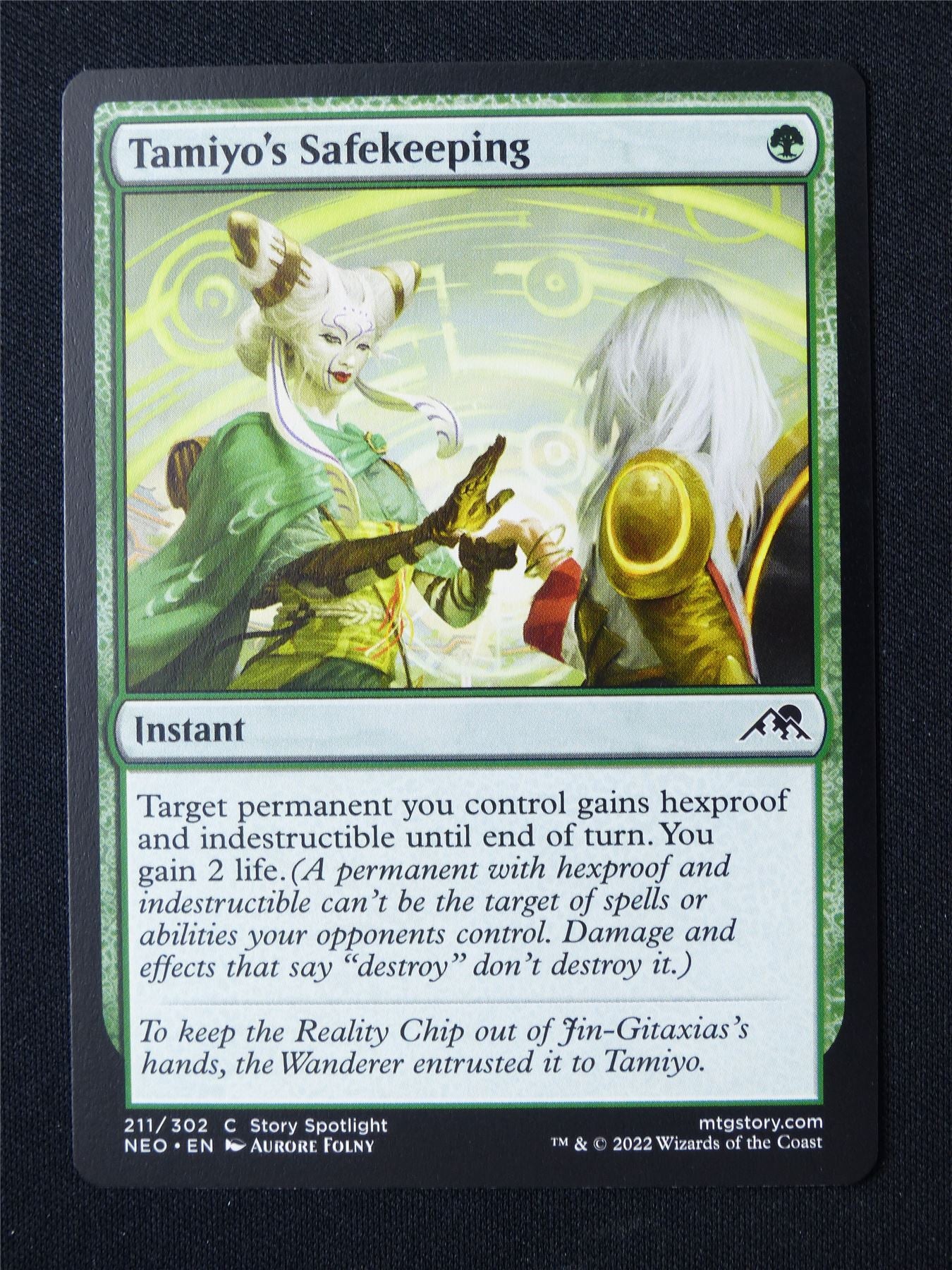 Tamiyo's Safekeeping - NEO - Mtg Card #7B0