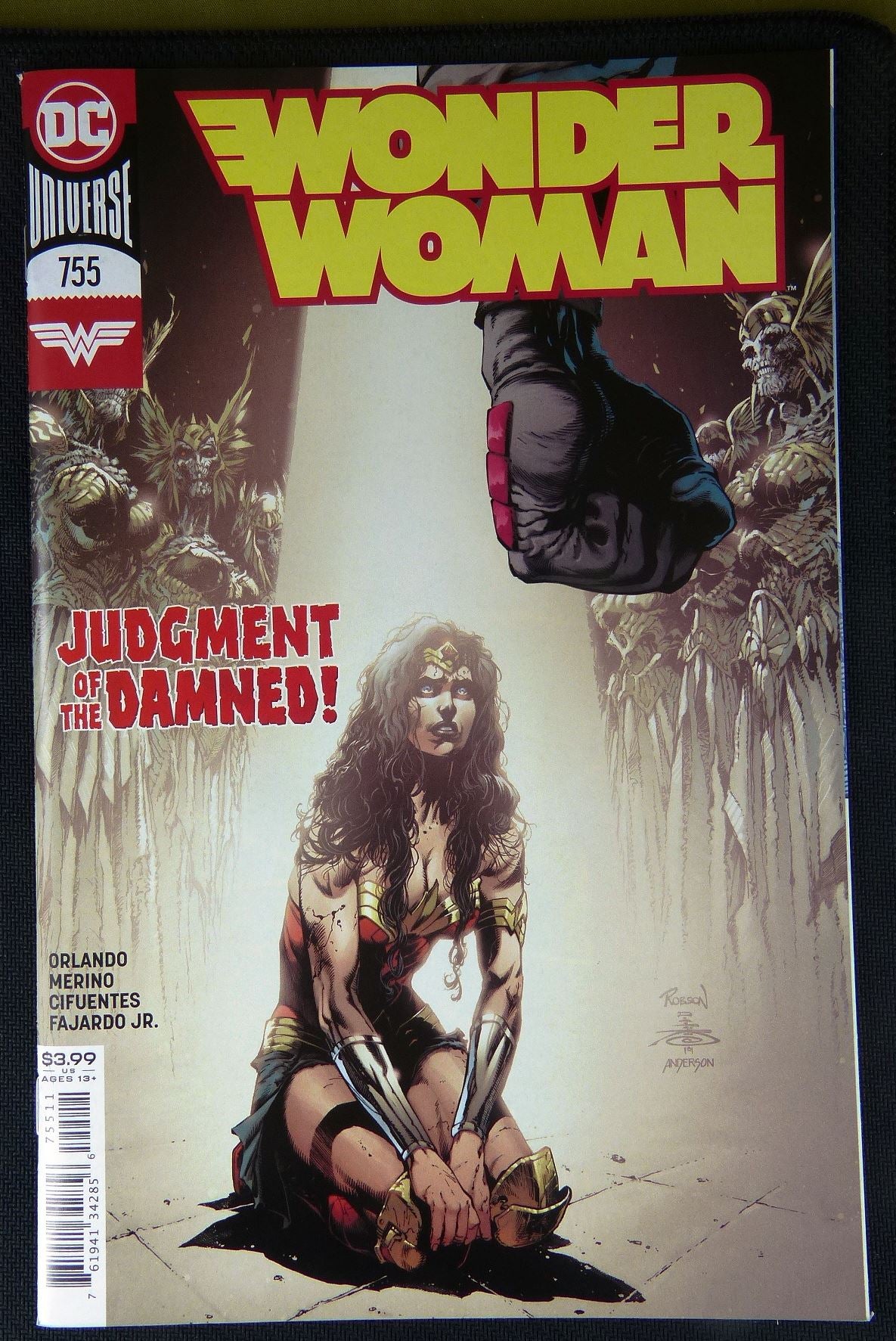 WONDERWOMAN: Judgement of the Dammed #755 - DC Comic #1IV