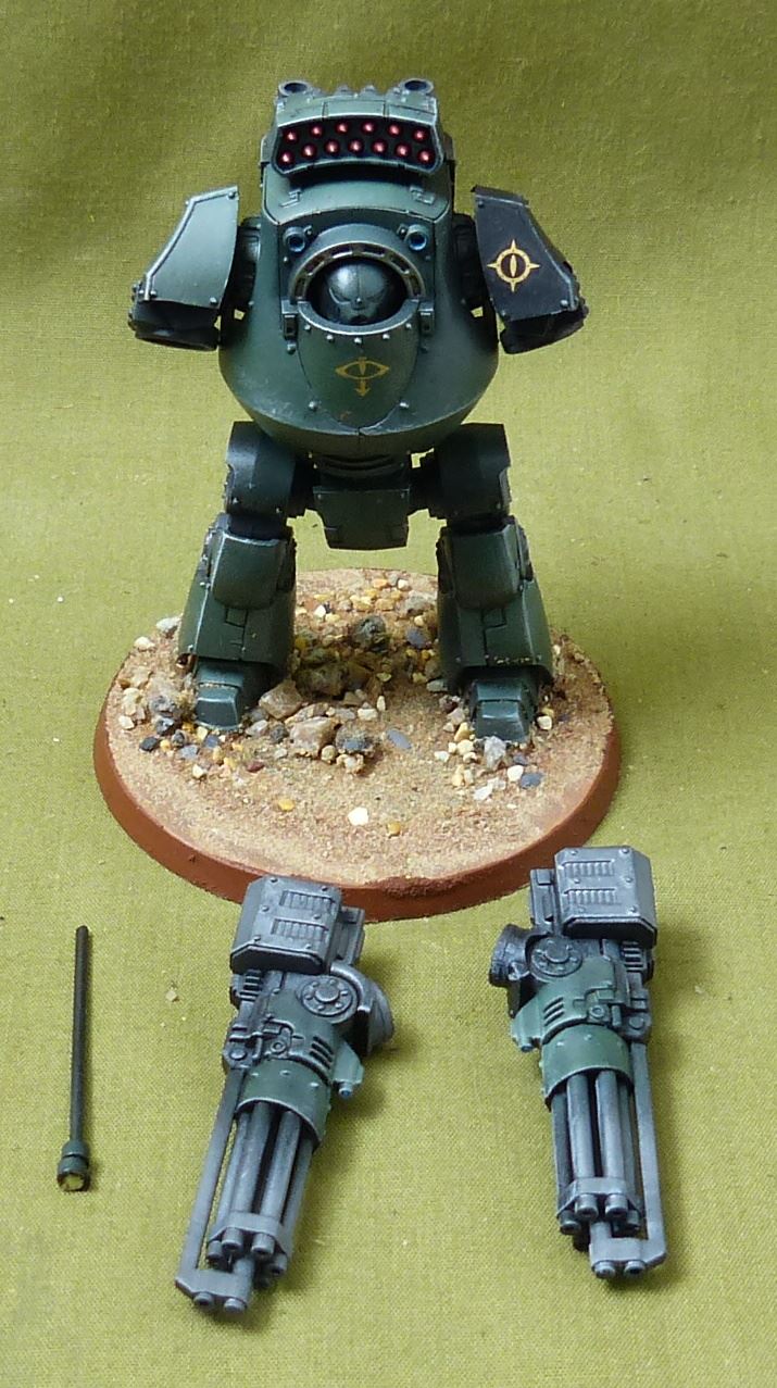 Contemptor Dreadnought Painted - Sons of Horus - Warhammer Horus Heresy #BO