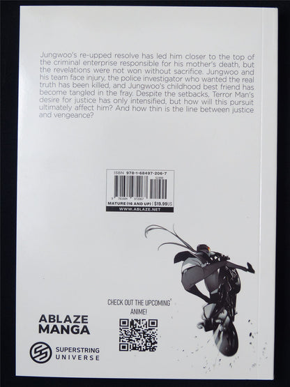 Terror Man volume 2 - Ablaze Manga #ZP