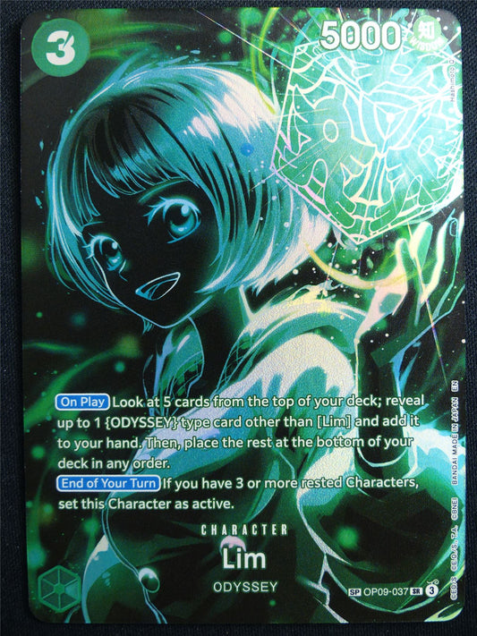 Lim OP09-037 SR alt art Foil - One Piece Card #4WQ