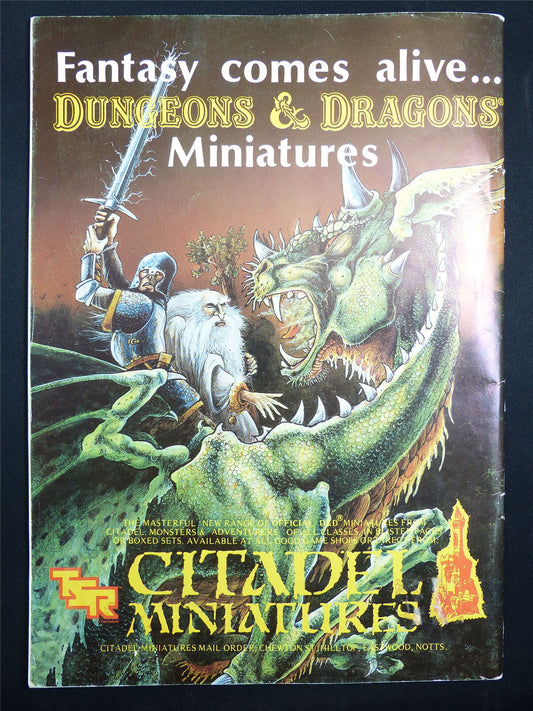 Vintage White Dwarf #67 OOP - Warhammer Magazine #LM