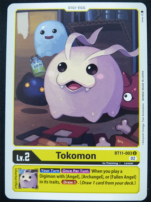 Tokomon BT11-003 U - Digimon Card #4E3