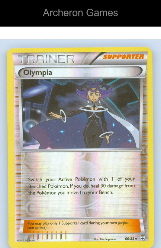 Pokemon Card Olympia GEN 66/83 UC Generations Reverse Holo