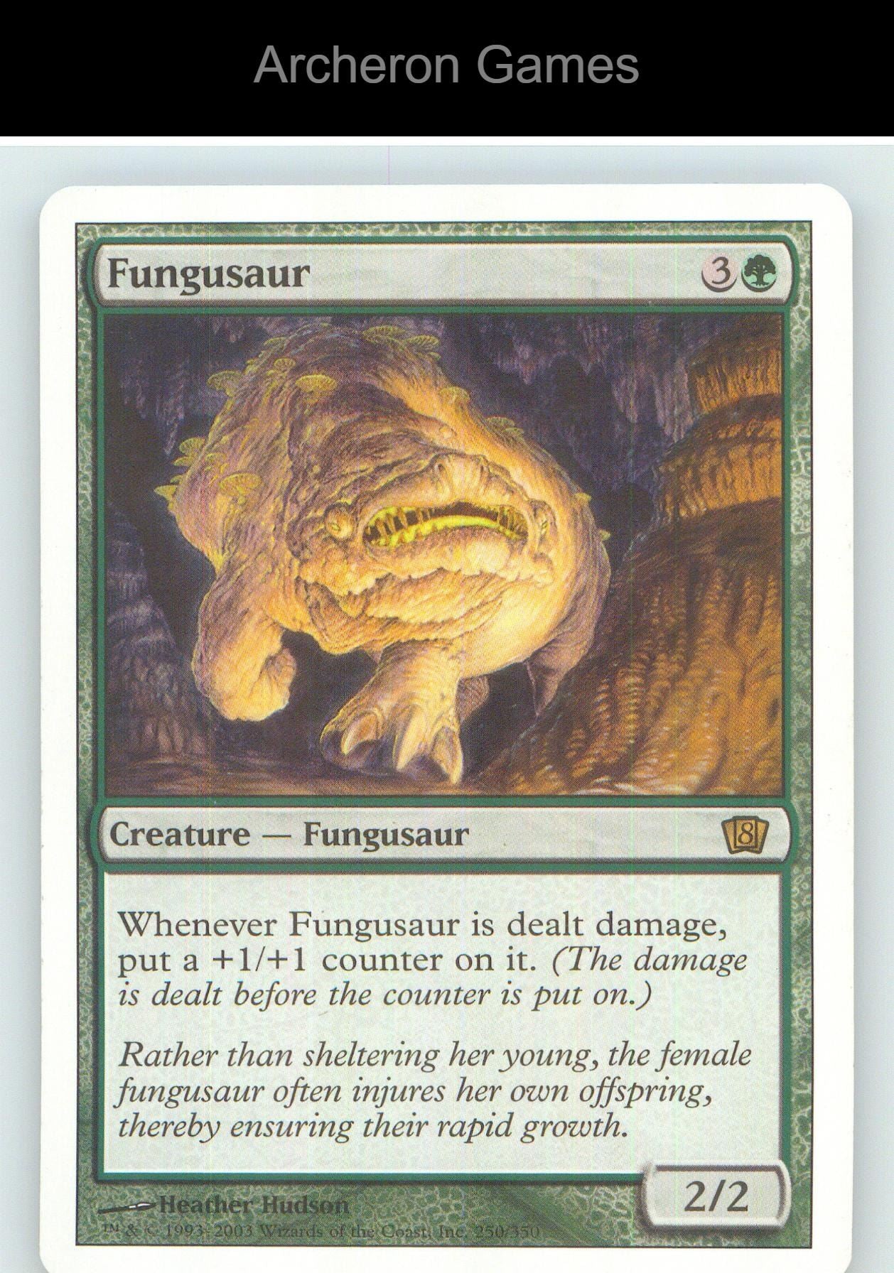 Fungusaur 8ED 250 R MTG Card NM/EX+