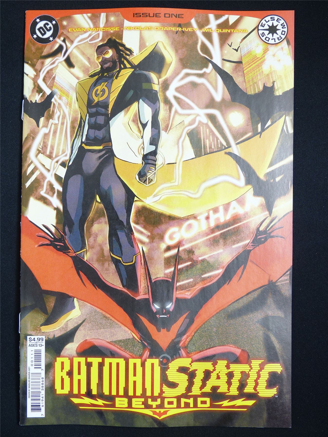BATMAN Static Beyond #1 - Jan 2026 DC Comic #618