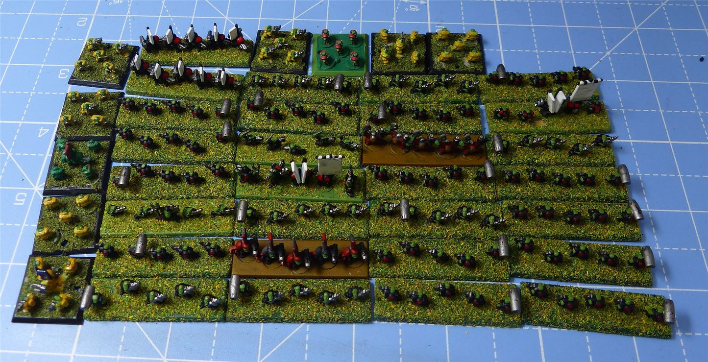 Plastic Orks Army painted - Warhammer Epic #2LF