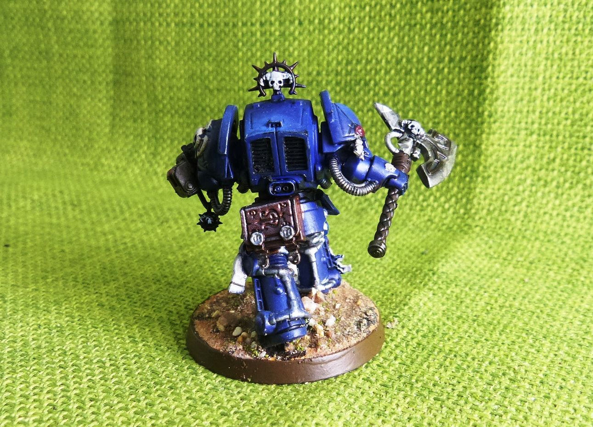 Librarian in Terminator Armour - Painted - Space Marines - Warhammer AoS 40k #HM