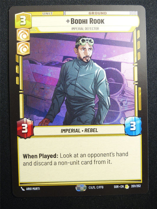 Bodhi Rook 201/252 - Star Wars Unlimited Card #4IW