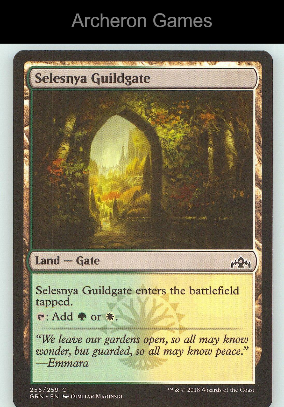 Selesnya Guildgate (256) GRN 256 C MTG Card NM/EX+