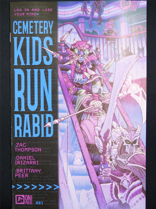 CEMETERY Kids Run Rabid #1 - Aug 2025 Oni Press Comic #2XL
