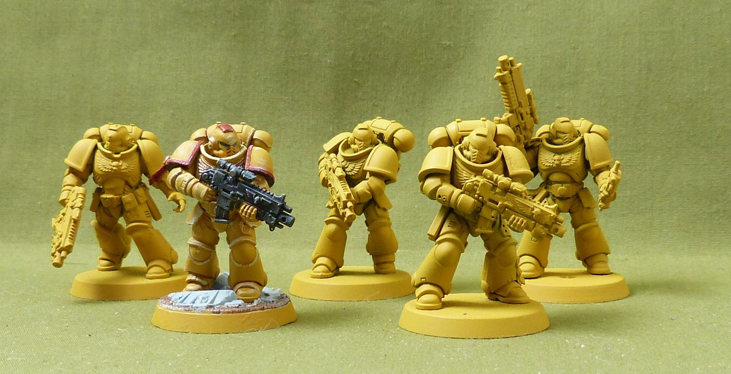 Primaris Intercessors set of 5 - Space Marines - Warhammer 40K #3PU