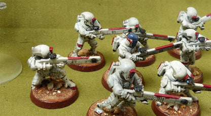 Fire Warriors Strike Team painted - Tau Empire - Warhammer 40K #JH