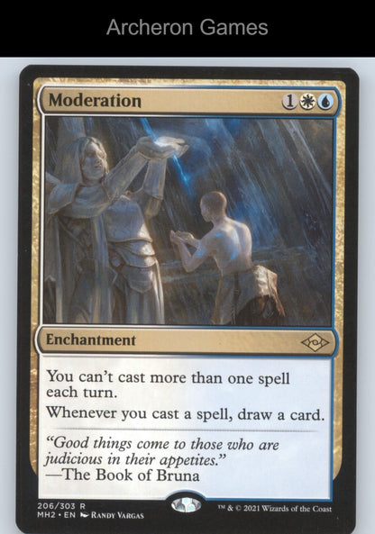 Moderation 206 R MTG Card Modern Horizons 2