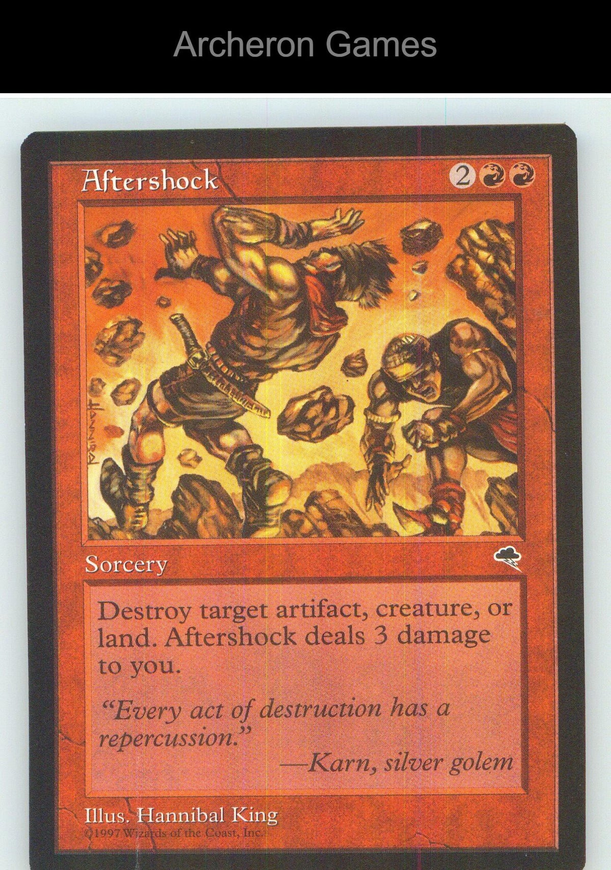 Aftershock PLST C MTG Card NM/EX+