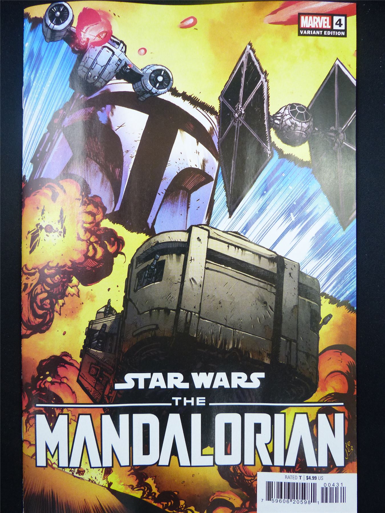 STAR Wars: The Mandalorian #4 Variant - Nov 2023 Marvel Comic #RL