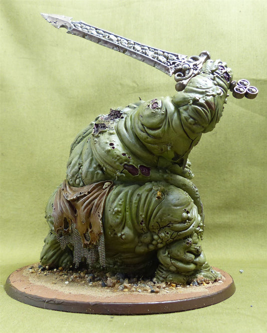 Great Unclean One painted - Chaos Daemons - Warhammer 40K #JX