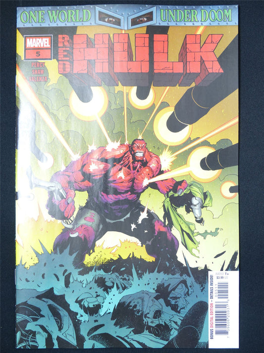 Red HULK #5 - Aug 2025 Marvel Comic #XQ