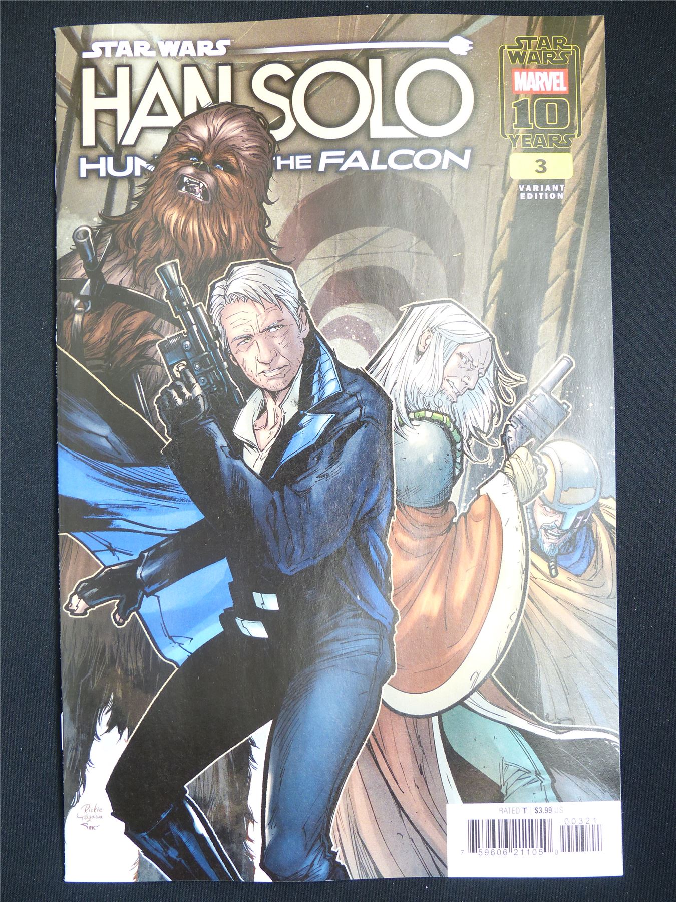 STAR Wars: Han Solo: Hunt for the Falcon #3 Variant - Jan 2026 Marvel Comic #60O