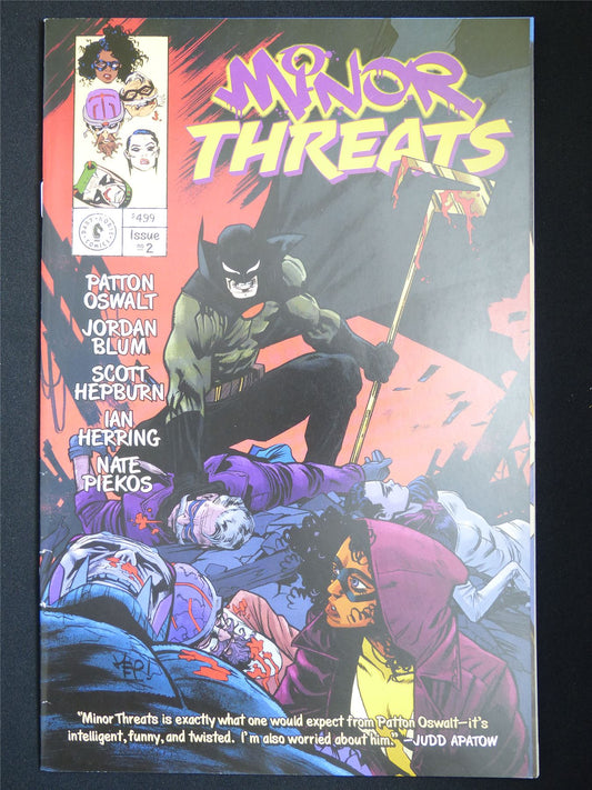 MINOR Threats #2 - Dark Horse Comic #6K9