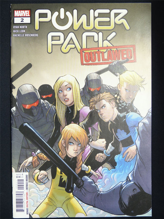 POWER Pack: Outlawed #2 - Marvel Comic #1IY