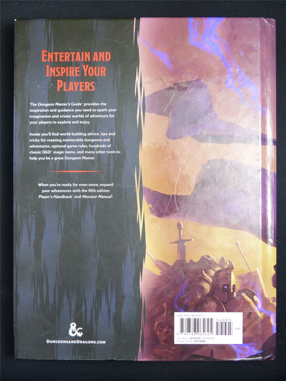 D&D 5e Dungeon Master's Guide - Dungeons & Dragons Hardback #5W8
