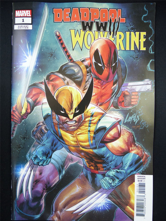 DEADPOOL & Wolverine: WWIII #1 Variant - Jul 2024 Marvel Comic #6DU