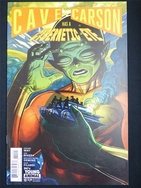 CAVE Carson has a Cybernetic Eye #10 - DC Comic #6DY