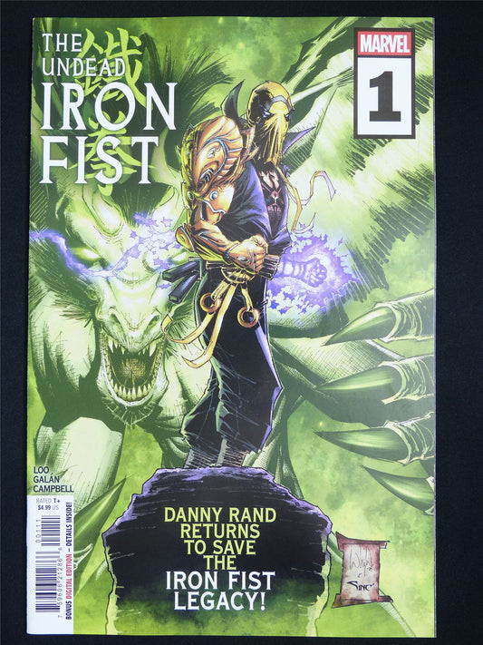 The Undead IRON Fist #1 - Marvel Comic #4EI