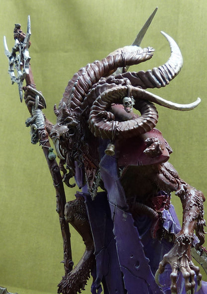 Vizzik Skour Prophet of the Horned Rat Painted - Skaven - Warhammer AoS #1BP