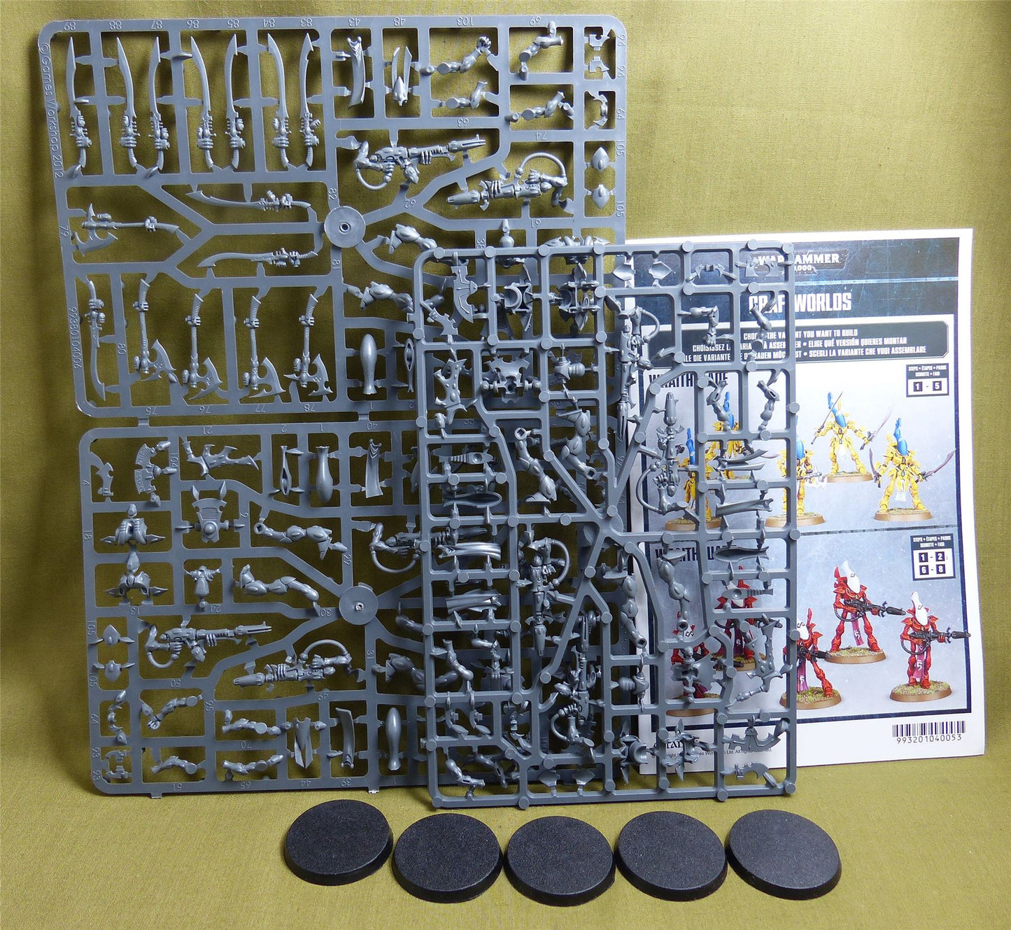 Wraithblades complete sprue - Aeldari -  Warhammer 40K #YI