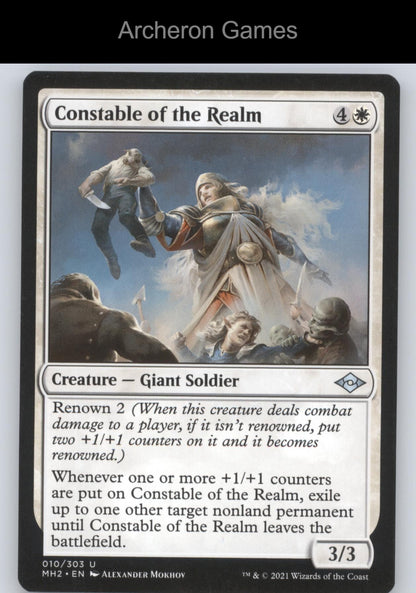 Constable of the Realm 10 UC MTG Card Modern Horizons 2
