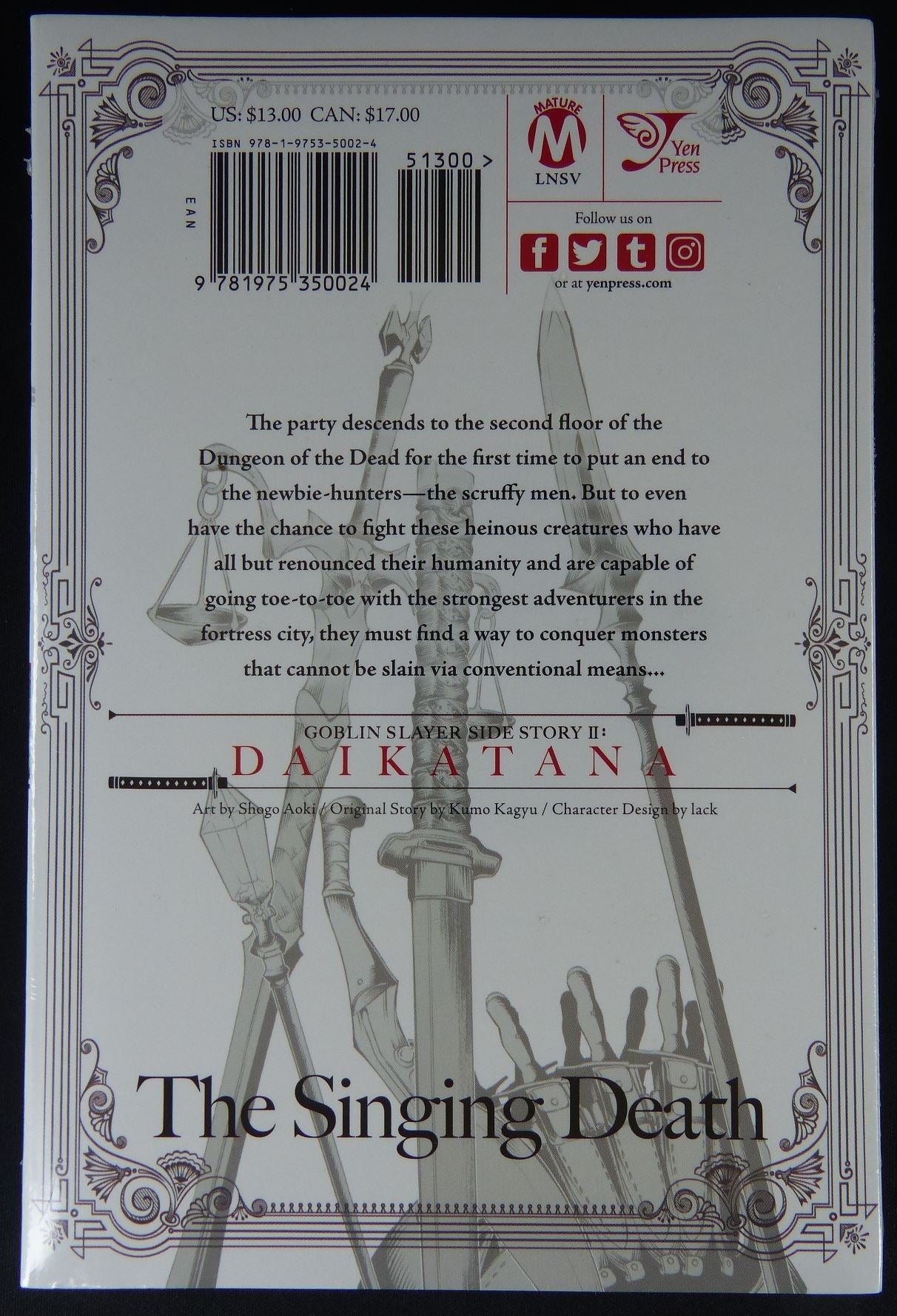 Goblin Slayer: DaiKatana The Singing Death #4 - Manga #26M