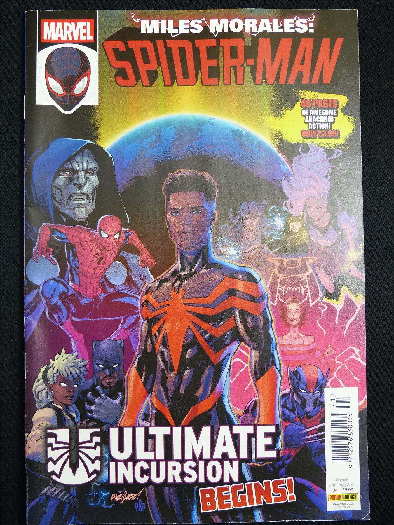 Miles Morales: SPIDER-MAN #41 Cvr A Panini - Marvel Comic #3VH
