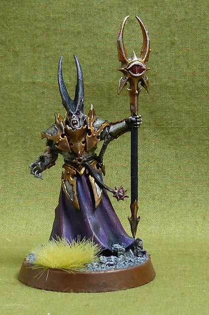 Chaos Sorcerer Lord painted OOP - Chaos - Warhammer AoS #53H
